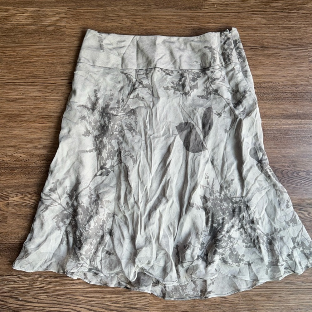 Calvin Klein silk skirt NWOT